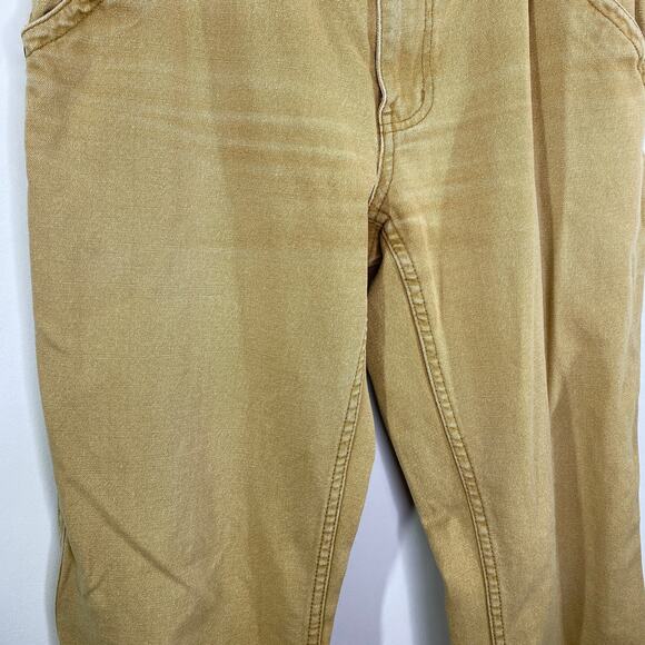 Kavu Tan Khaki Denim 100% Cotton Straight Leg Pants Men's Size 36 - Picture 4 of 9